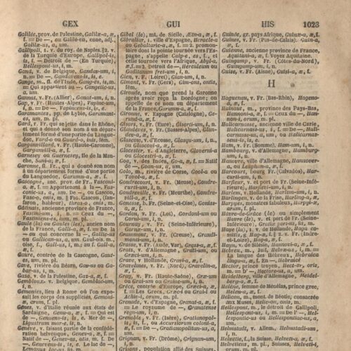 24 x 15,5 εκ. 2 σ. χ.α. + [VII]-XXXII σ. + 1030 σ. + 2 σ. χ.α., όπου στην ακμή του βιβλίου α